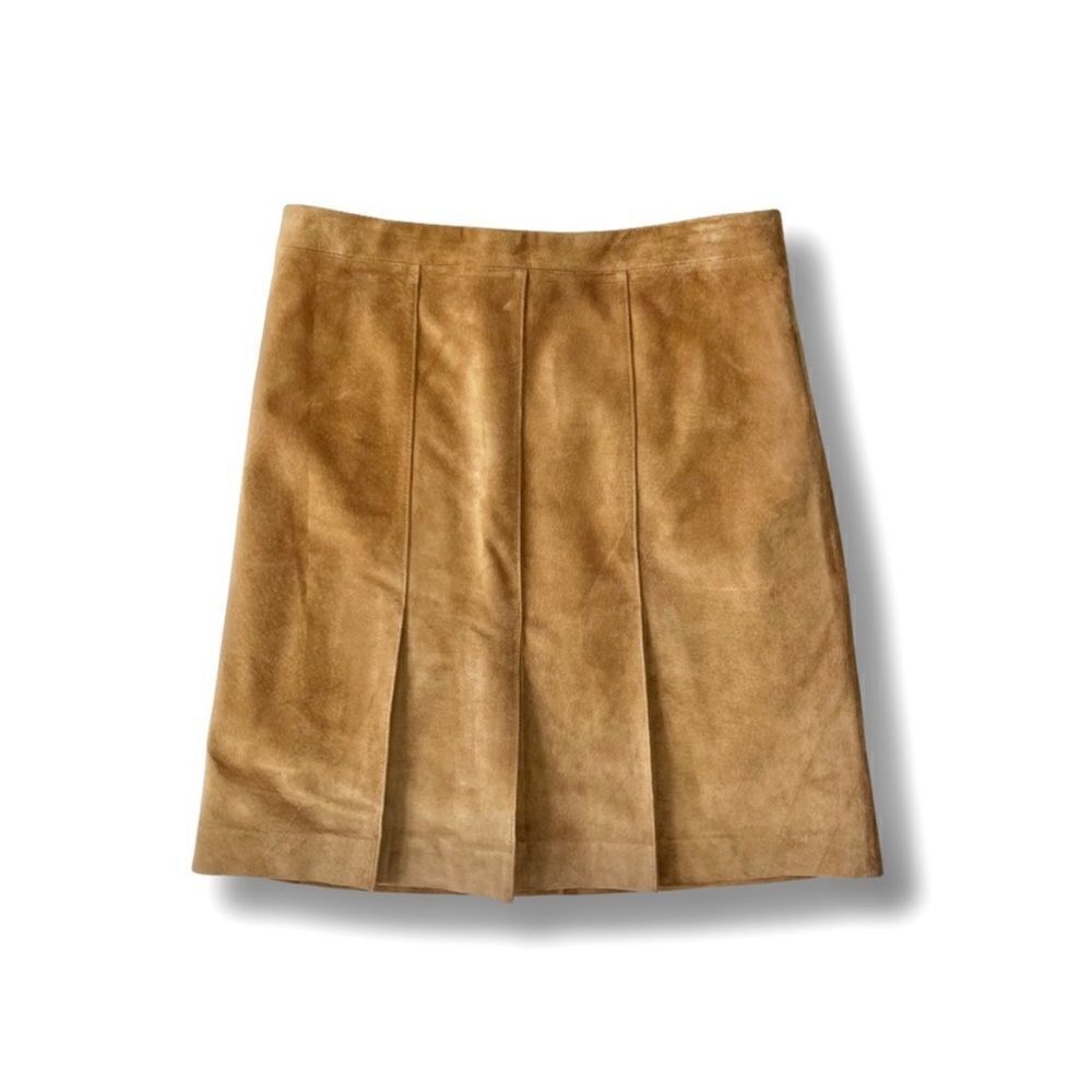 Vintage Ann Taylor Suede Skirt 0P